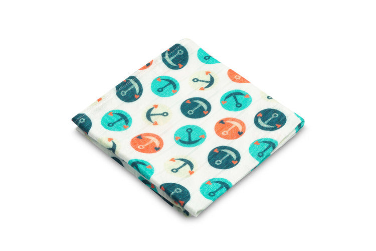 Sensillo Bambusz pelenka - Anchors 75x75