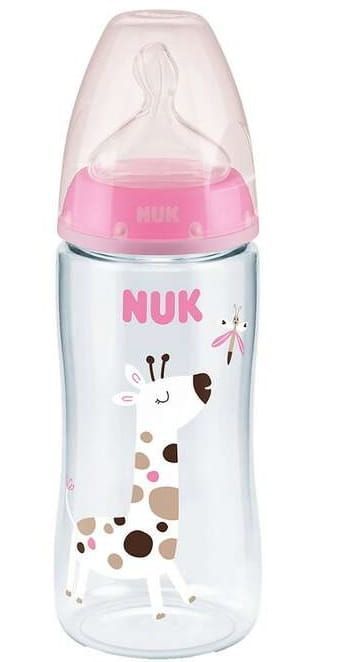 Nuk 1120 But.300Ml Hőmérsékletjelző 0-6 527911, 741926 Rózsaszín