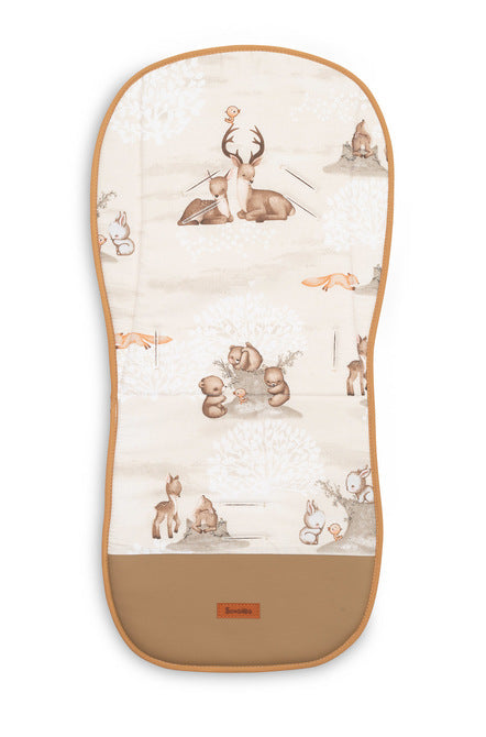 Sensillo Muszlin betét babakocsihoz - Barna zsaruk