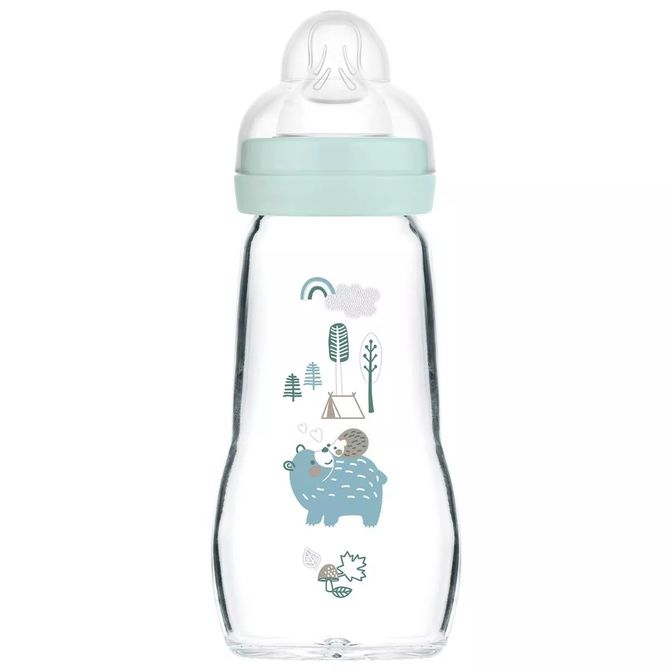 Mam Baby 1247 Üvegpalack 260 ml Feel Good Forest Boy