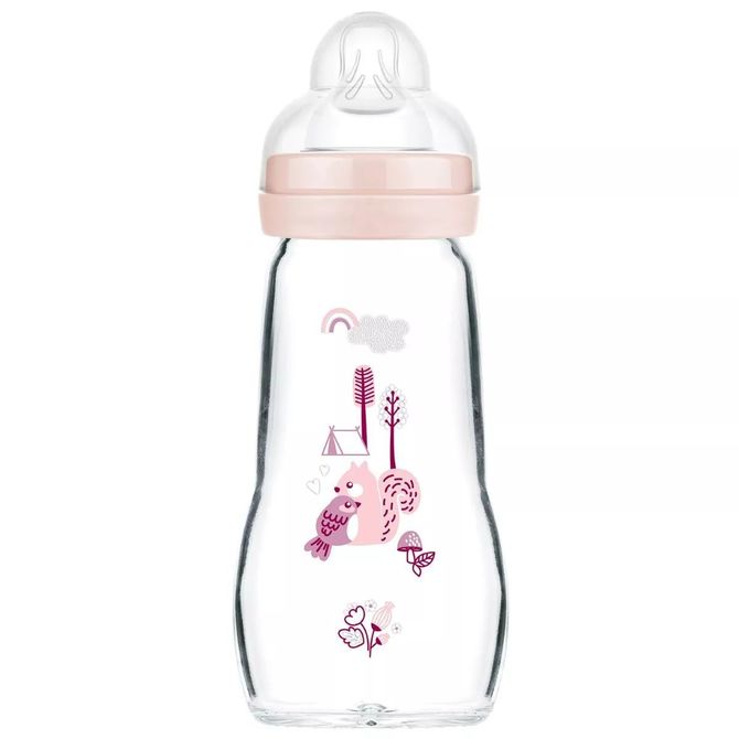 Mam Baby 1254 Üvegpalack 260 ml Feel Good Forest Girl