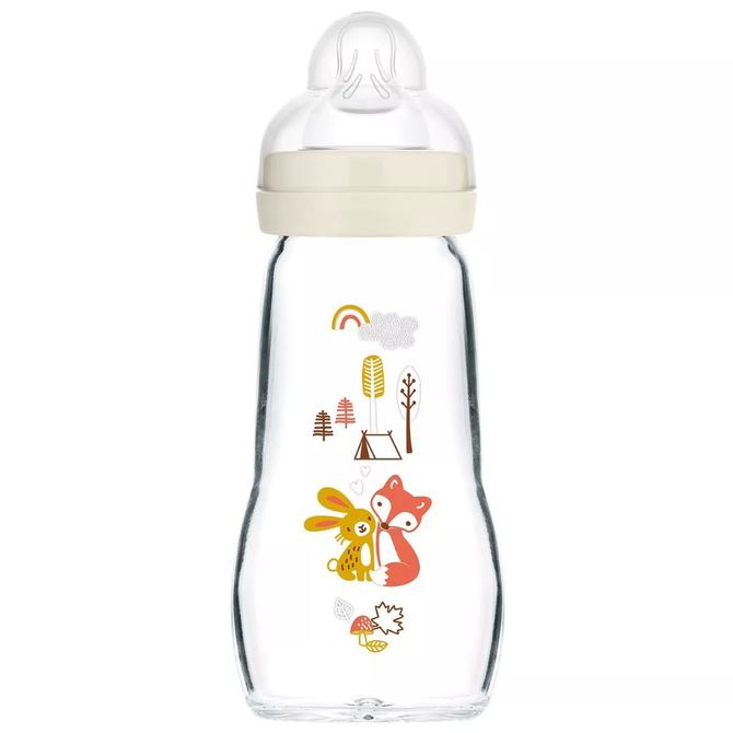 Mam Baby 1261 Üvegpalack 260 ml Feel Good Forest Unixes