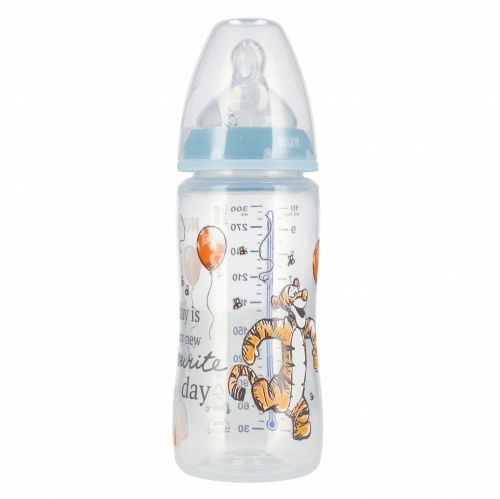 Nuk 0639 But.300Ml Hőmérsékletmérő Tiger Sm.Sil.0-6 537157, 741022