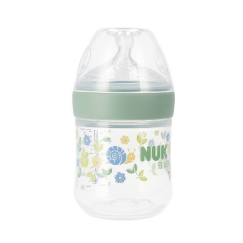 Nuk 1182 db-os Pp palack 150 ml-es szilikon cumi, természetzöld 529102, 743076