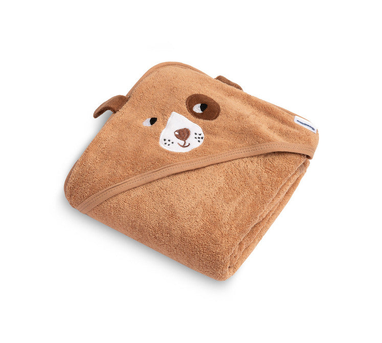 Sensillo Puha fürdőlepedő kutyáknak 90x90-es barna színben