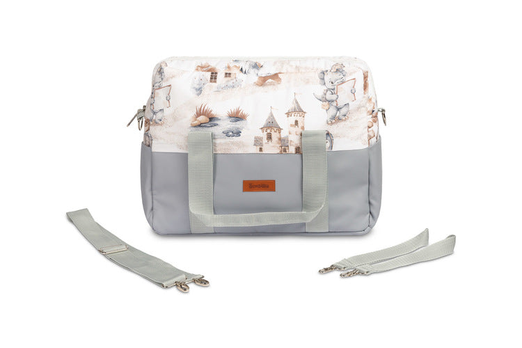 Sensillo Babakocsi táska öko bőr Dragons Jeans