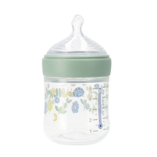 Nuk 420644 Palack Pp 150ml Szilikon cumi Nature + Hőmérsékletjelző 528547, 743076