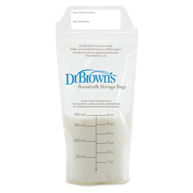 Dr Brown`S S4005 anyatejtároló zacskó (180 ml), 25 db-os kiszerelés