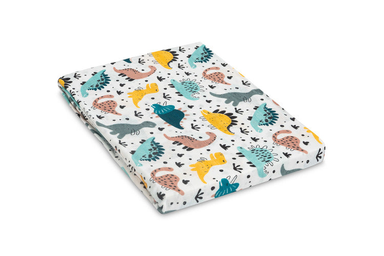 Sensillo Muszlin fólia dinoszauruszokkal 120x120 cm