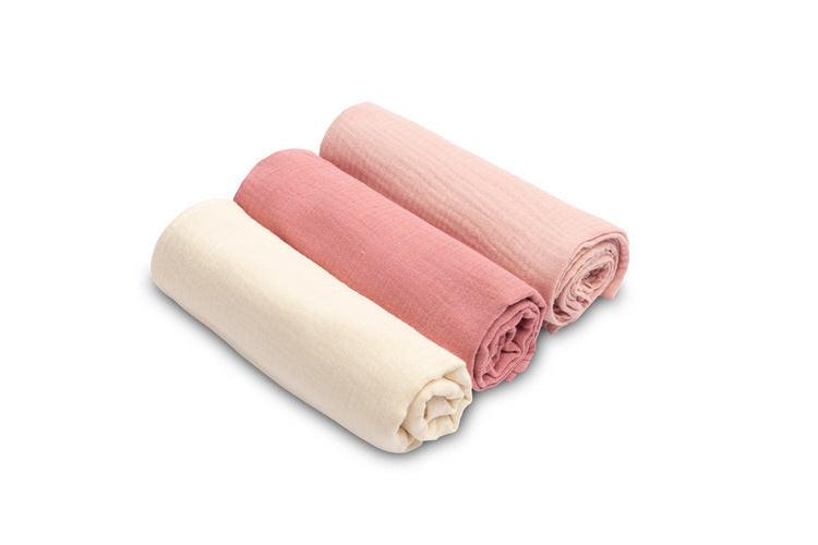 Sensillo Muszlin pelenkaegyenruha rózsaszín (3 db-os csomag)