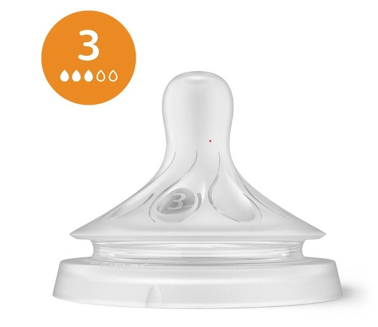 Philips Avent Scy960/03 3 db-os cumisüveg cumi készlet 3 különböző áramlási sebességgel