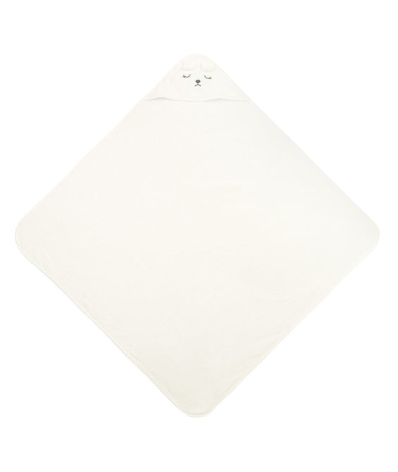 Sensillo Bathfriends kádtakaró 100x100, fehér, medve