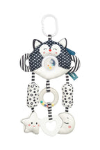 Sensillo Fekete-fehér utazó játék cica