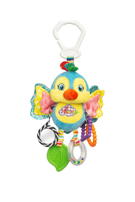 Sensillo Színes utazási csörgő madár