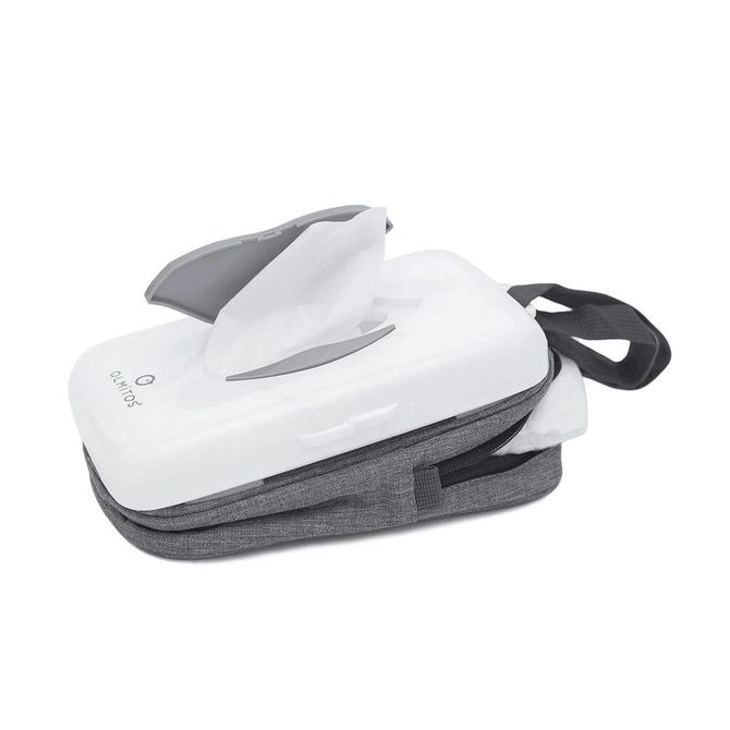 Angelcare 8966 Olmitos pelenka- és törlőkendőtartó, szürke