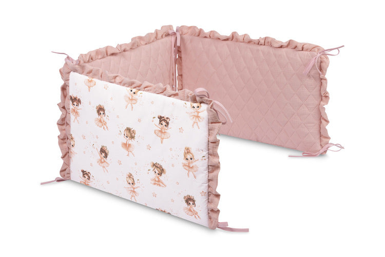 Sensillo Rózsaszín ágyvédő balerinák