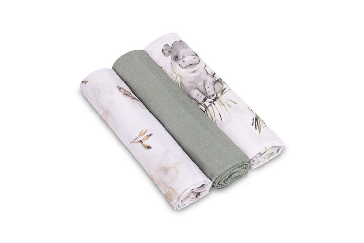 Sensillo Muszlin pelenka 3 db-os csomag 60x80 cm Eg-0006