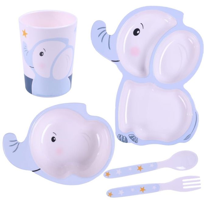 5613 5 darabos főzőedénykészlet, elefánt, Bl561