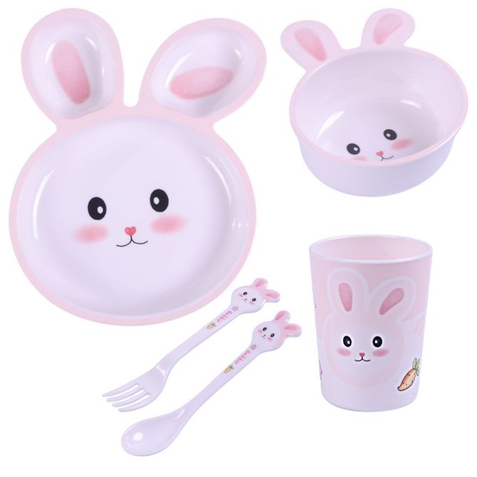 5620 5 darabos edénykészlet, nyúl, Bl562