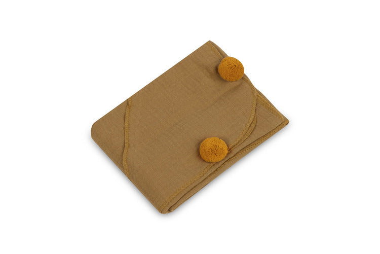 Sensillo Puha, gyűrött muszlin fürdőlepedő 75x75 cm Eg-0201