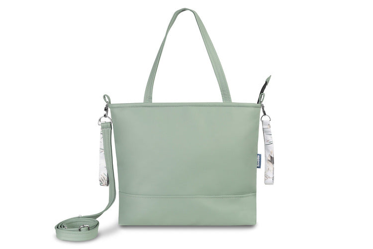 Sensillo Műbőr táska Olive Cranes