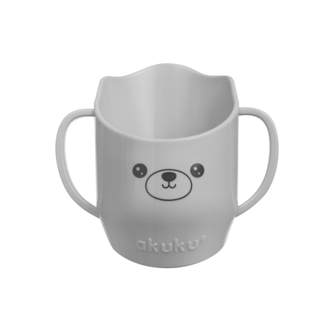 Akuku A0695 Döntött pohár az ivás elsajátításához, szürke