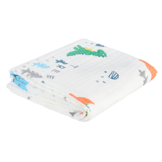 Akuku A0685 Takaró / Kendő / Törölköző 110X105 Dinoszauruszok