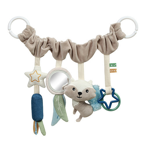 Babyono 1579 Babakocsi és autósülés medál mosómedve