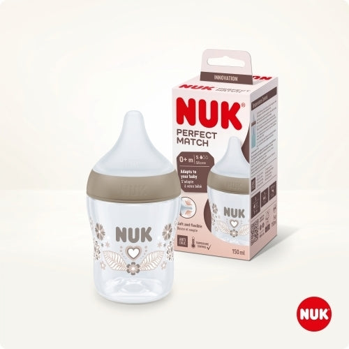 Nuk 449973 Perfect 150 ml-es üveg Szívek 572533, 10743092