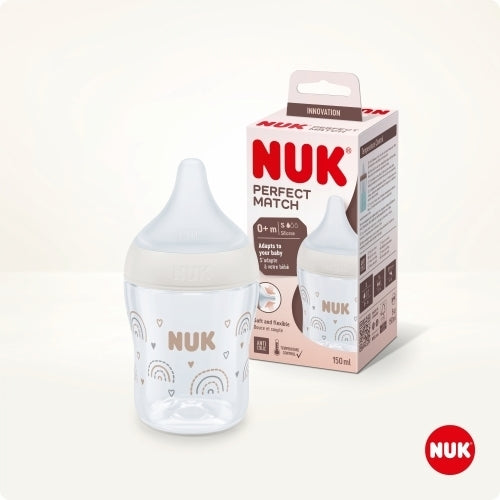 Nuk 449966 Perfect 150 ml-es Rainbow üveg 572532, 10743092