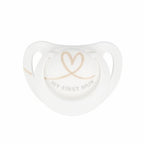 Nuk 450092 Szilikon cumi Csillag 0-6 1 db 573377, 10726069 Fehér Szív