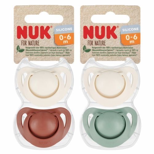 Nuk 425519 Szilikon cumi Nature-nek 0-6 hónapos kortól 563070, 10175009