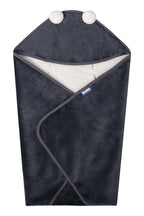 Sensillo Hordozókosár Pólya Plüss 75x75 Grafitszürke