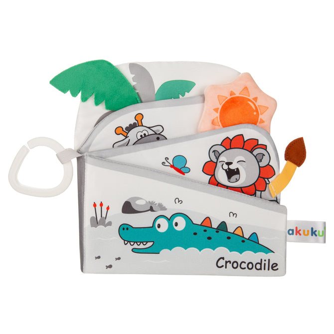 Akuku A0704 Szenzoros könyv állatkert