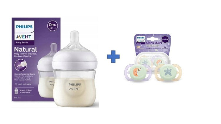 Philips Avent Scy900/01+Scf075/07 Natural Response Cumisüveg 125Ml + Cumi
