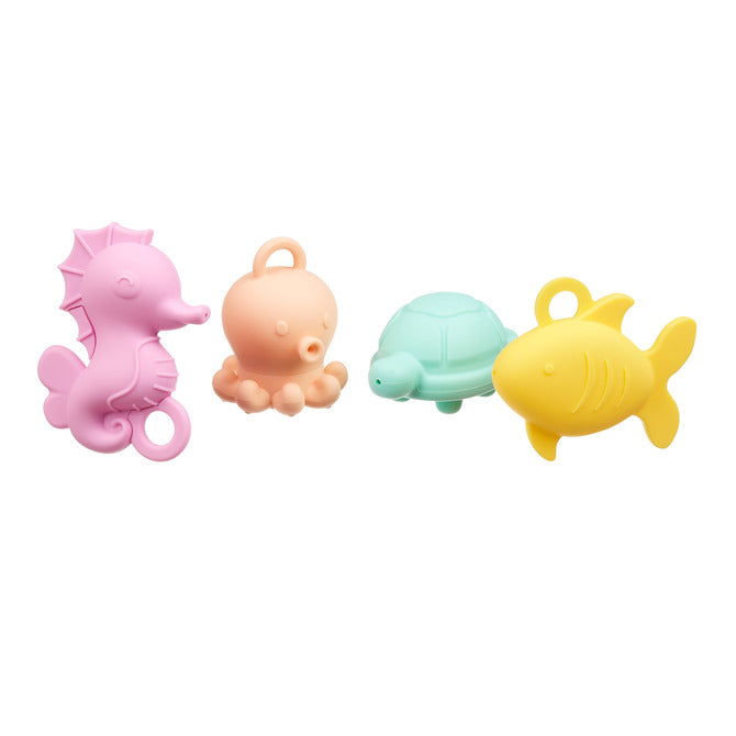 Szilikon fürdőjáték szett babáknak