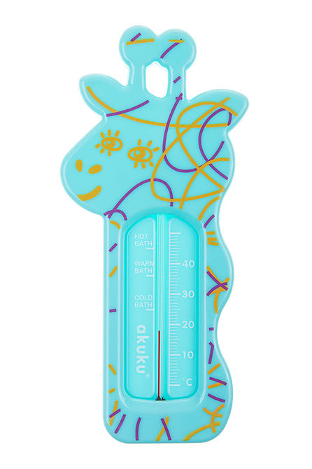 Akuku A0394 Úszó fürdőhőmérő Zsiráf