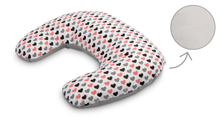 Sensillo Etetőpárna – Szürke szívek