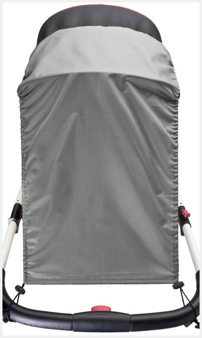 Caretero Accessories Napellenző babakocsihoz, szürke