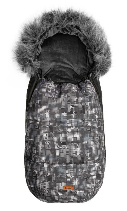 Sensillo Olaf Romper Táska – Grafitszürke Pöttyös