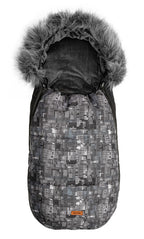 Sensillo Olaf Romper Táska – Grafitszürke Pöttyös