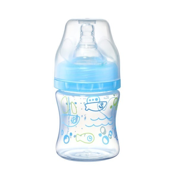 Babyono 402/03 Széles kólika elleni cumisüveg 120 ml Kék