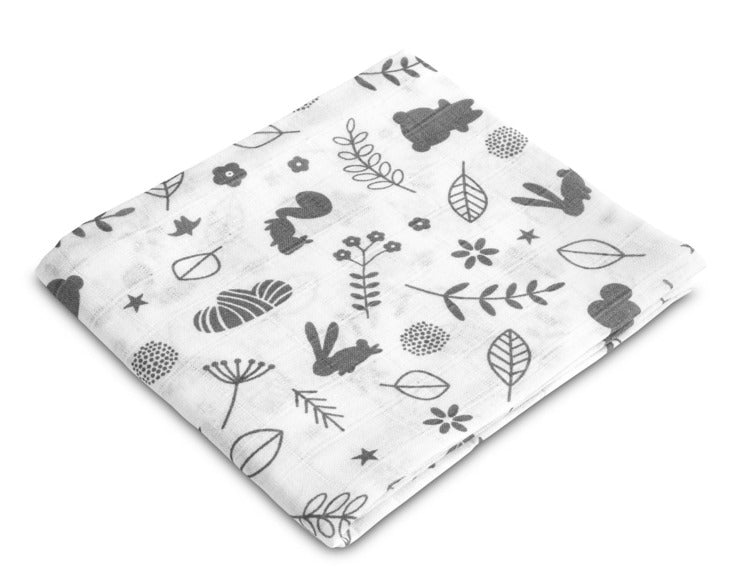 Sensillo Muszlin pelenka 70x80 – Erdőfehér