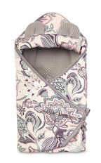 Sensillo Gofris mózeskosár pólya – India grafitszürke