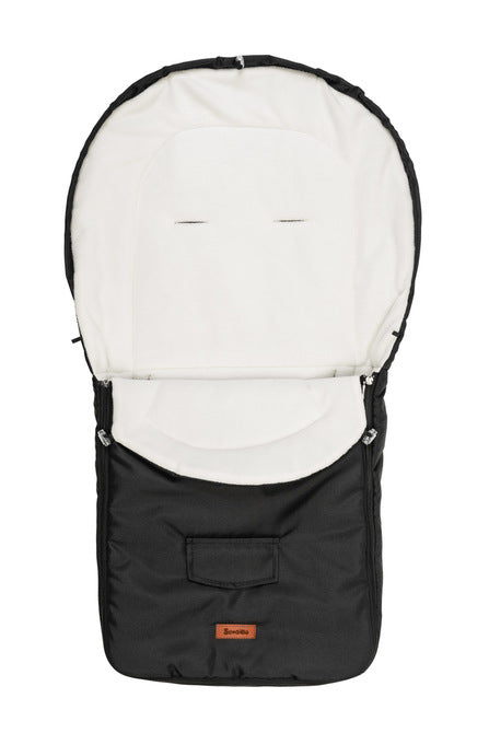 Sensillo Babakocsiba való hálózsák – fekete polár anyagból (95x40)